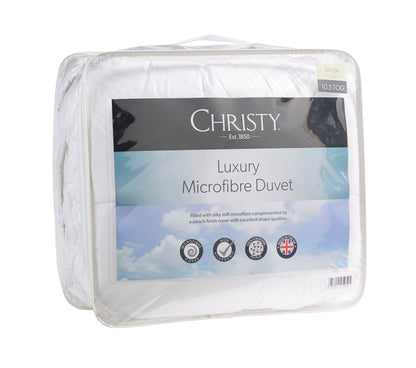 Christy luxury microfibre 10.5 tog duvet