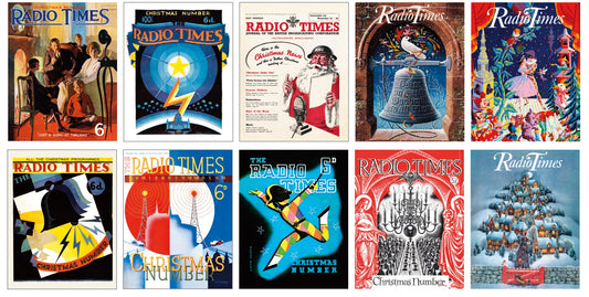 Radio Times Christmas Cards Bundle (Pack A & B)