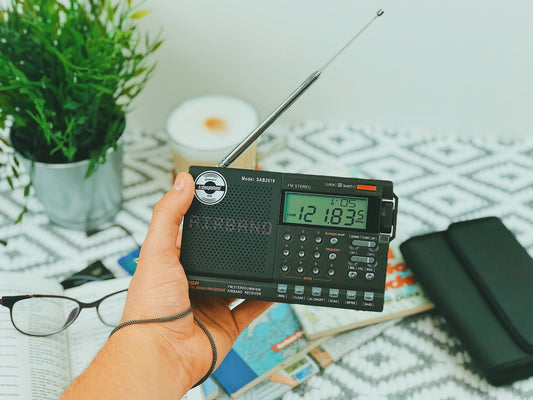 Portable multiband radio