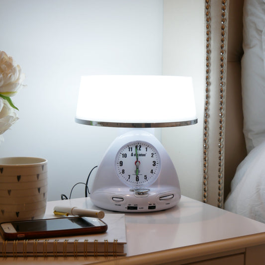 Steepletone Touch Lamp Clock Radio