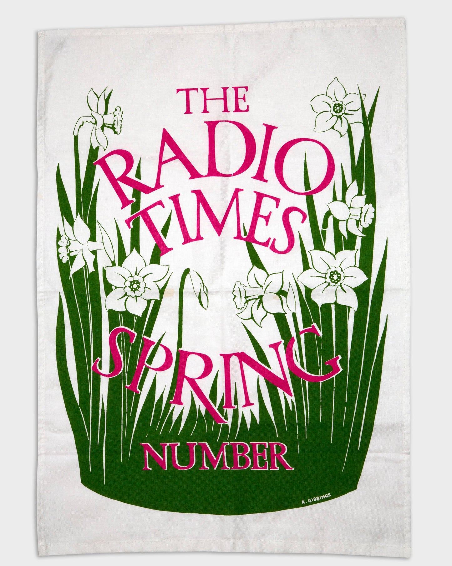 Radio Times Spring Tea Towel 1936